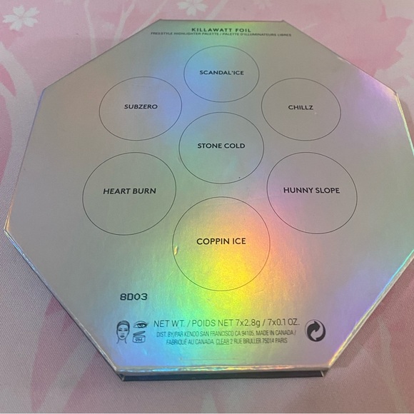 Fenty Beauty Limited Edition Killawatt Foil Freestyle Highlighter Palette - Picture 2 of 4